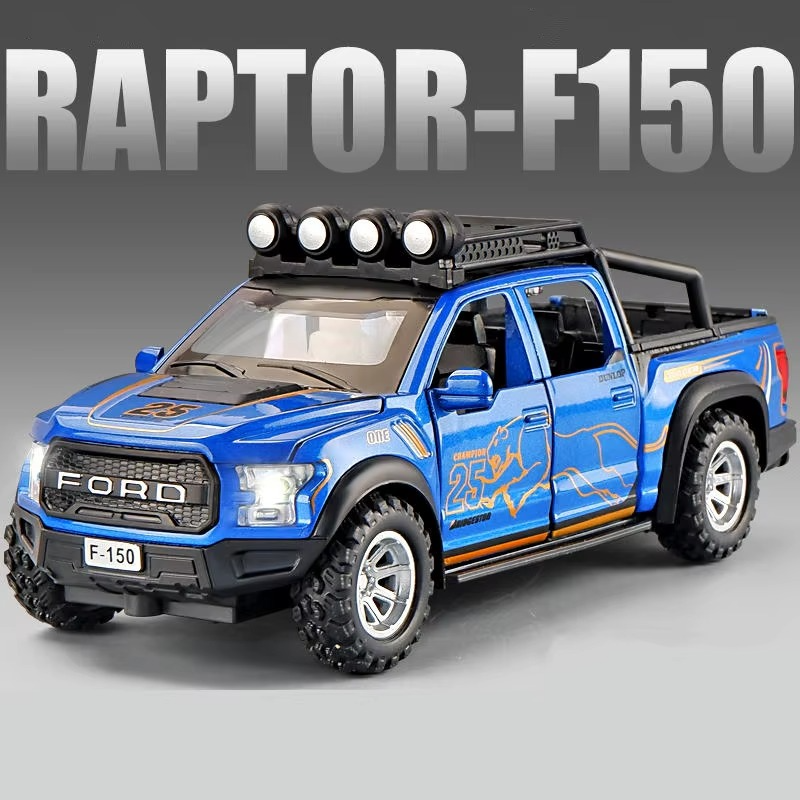1:32 Ford Raptor F150 Alloy Pickup Car Model - TuffKit