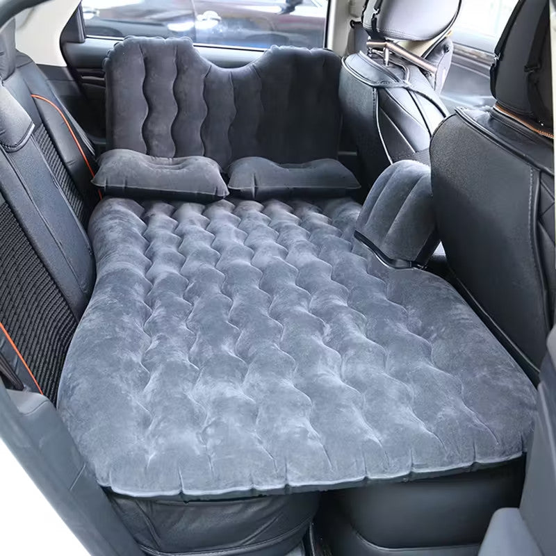 Inflatable Bed Mattress Indoor Outdoor Camping Travel Car Back Air Beds Cushion