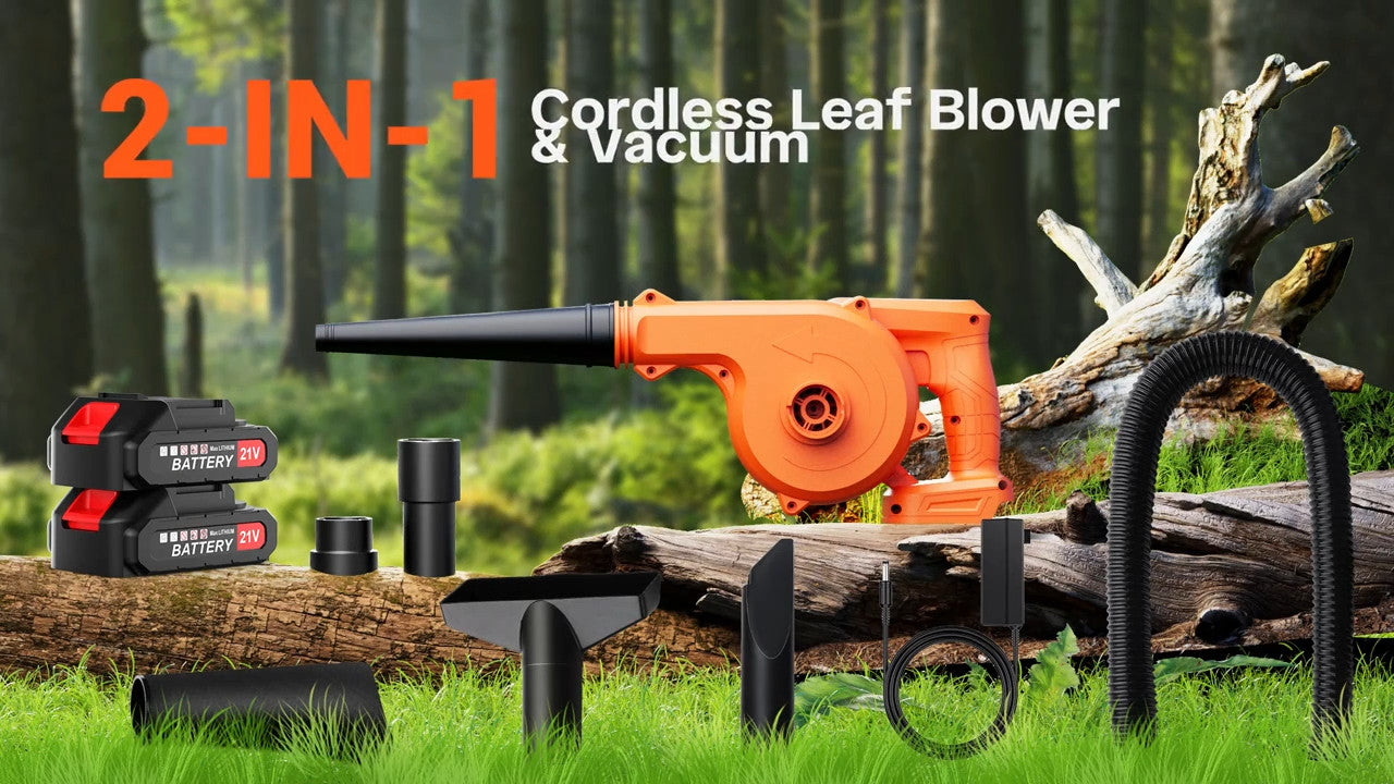 Cordless Leaf Blower And Vaccum Cleaner