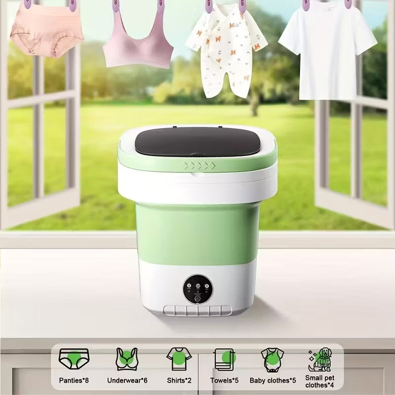 12L Portable Foldable Washing Machine