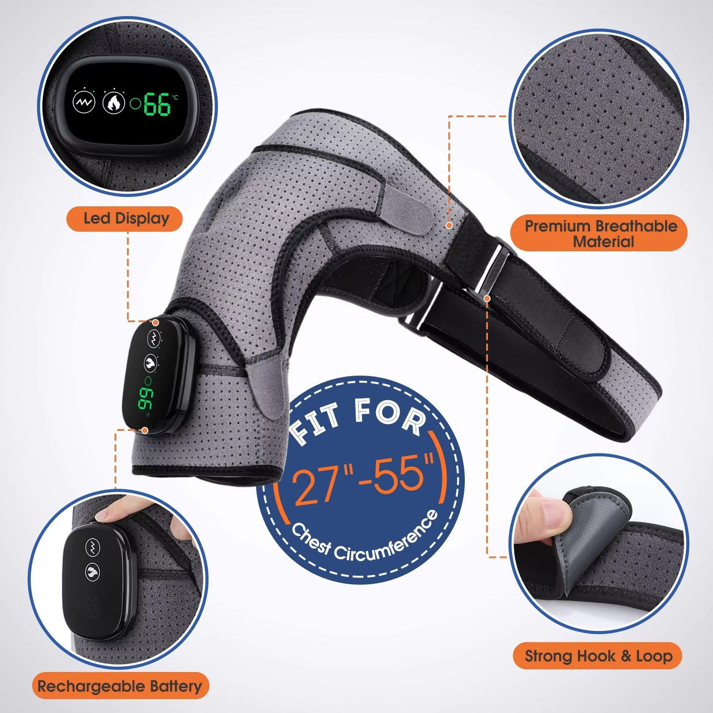 Electric Shoulder Heating And Massager