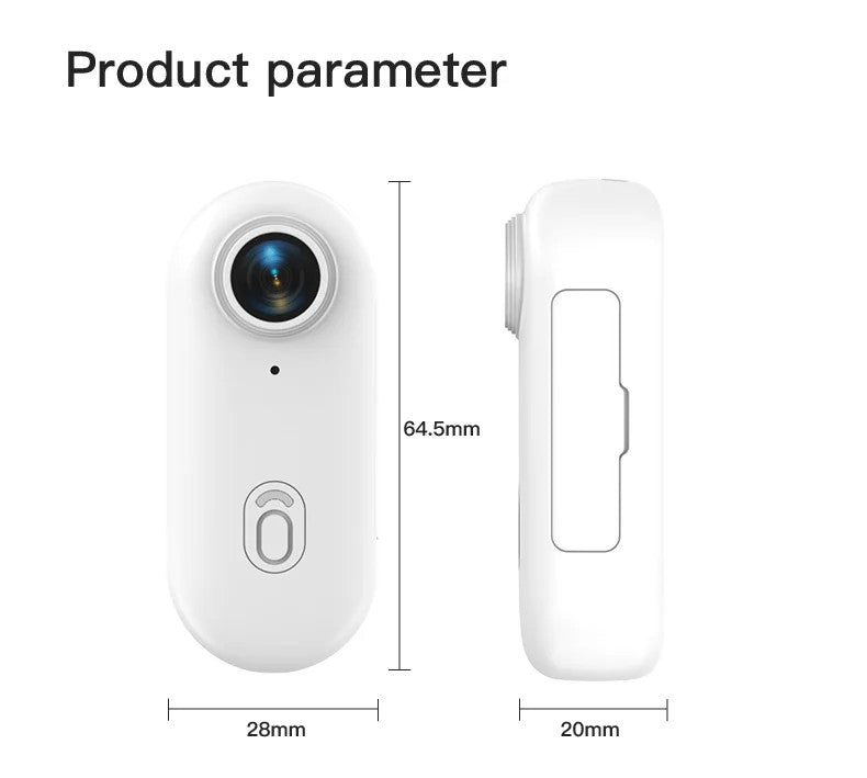 4K/HD Mini Vlog Camera