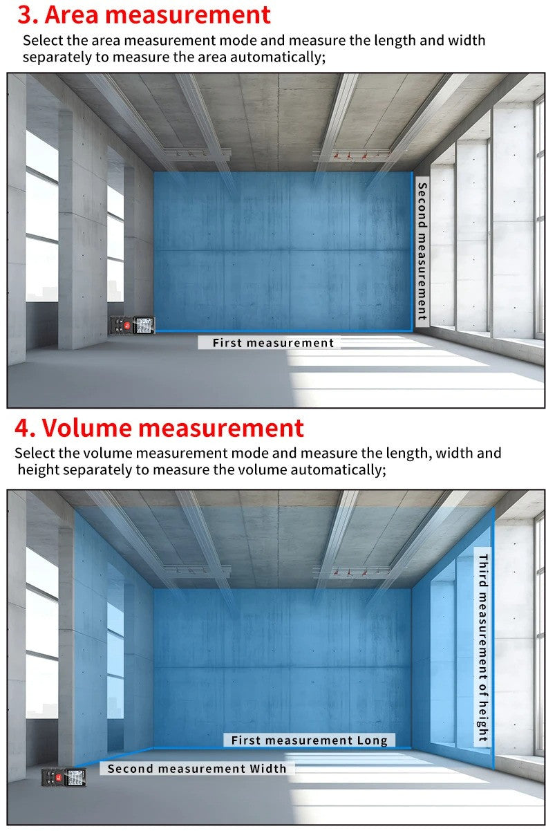 Laser Distance Meter 50m 70m 100m 120m