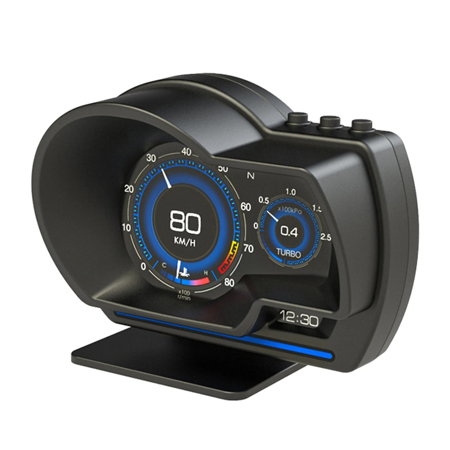 Car Head up Display, OBDⅡ + GPS Smart Gauge