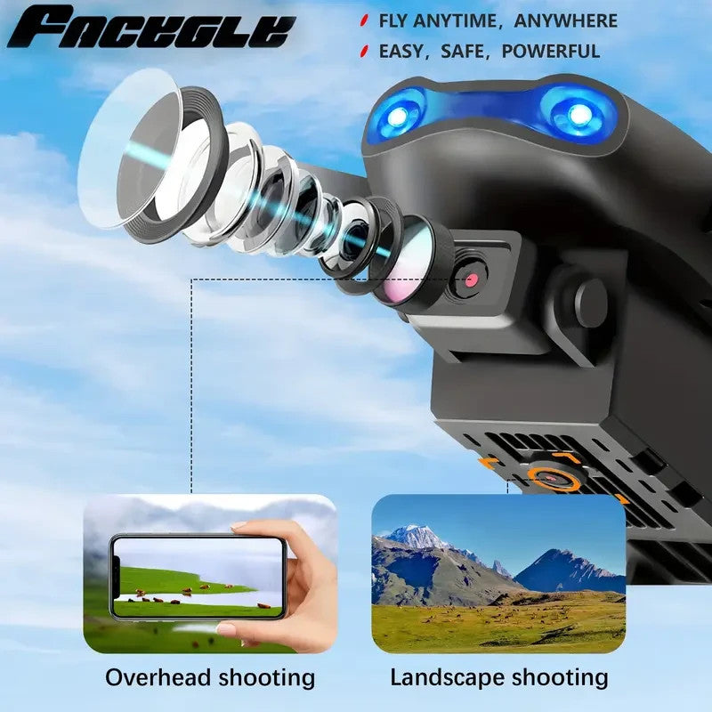Foldable Remote Control Dual Camera Drone
