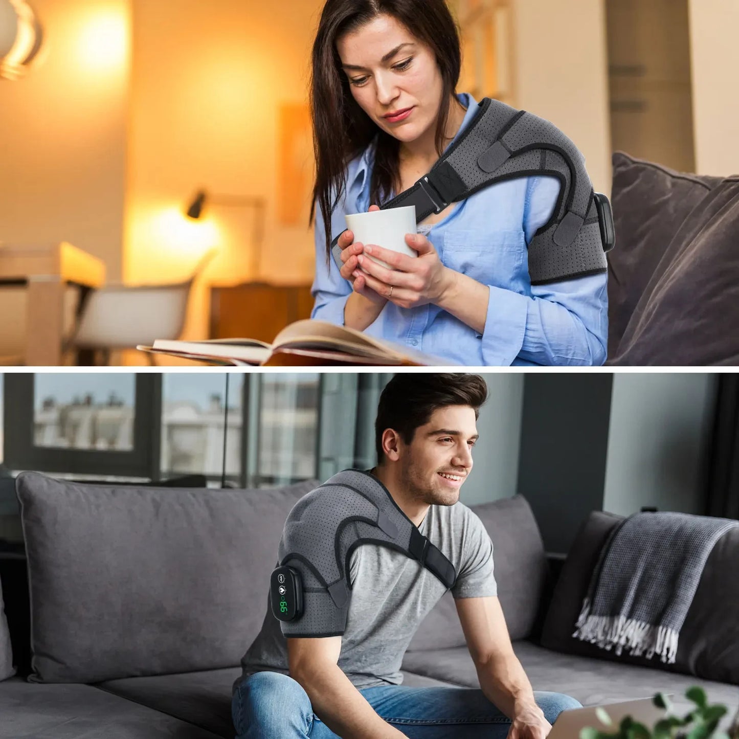 Electric Shoulder Heating And Massager