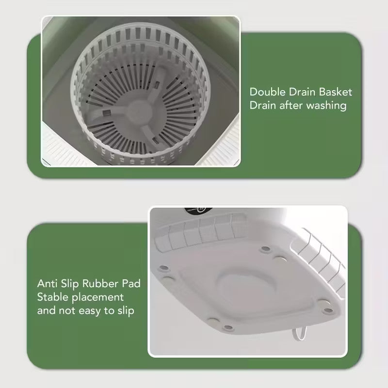 12L Portable Foldable Washing Machine