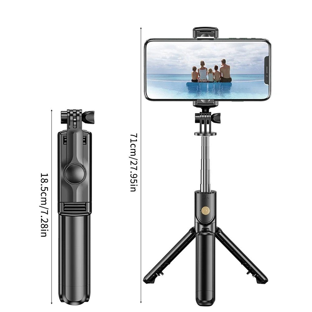 Handheld 360 Degree Flexible Stick Tripod With Wireless Remote Control