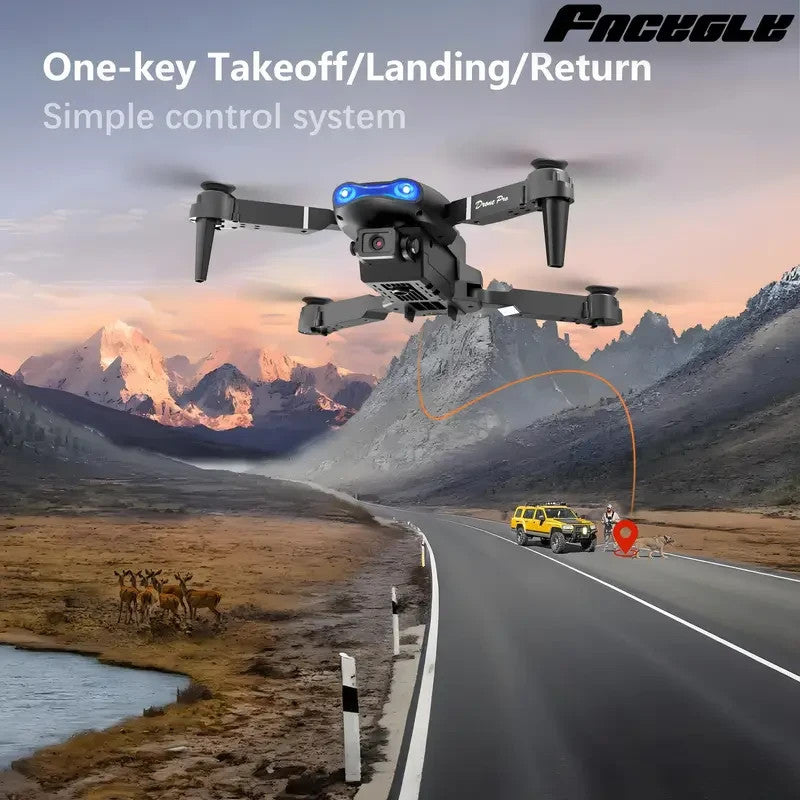 Foldable Remote Control Dual Camera Drone