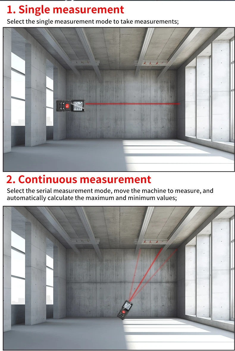Laser Distance Meter 50m 70m 100m 120m
