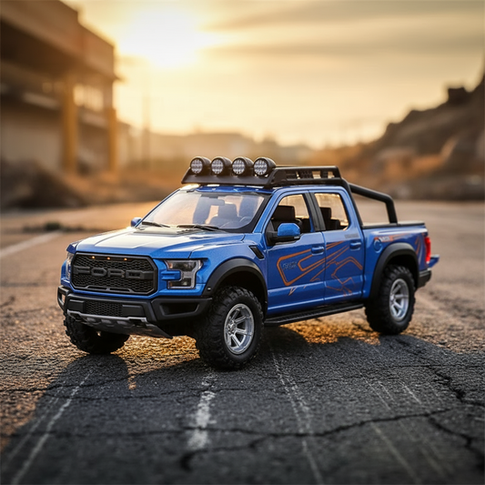1:32 Ford Raptor F150 Alloy Pickup Car Model - TuffKit