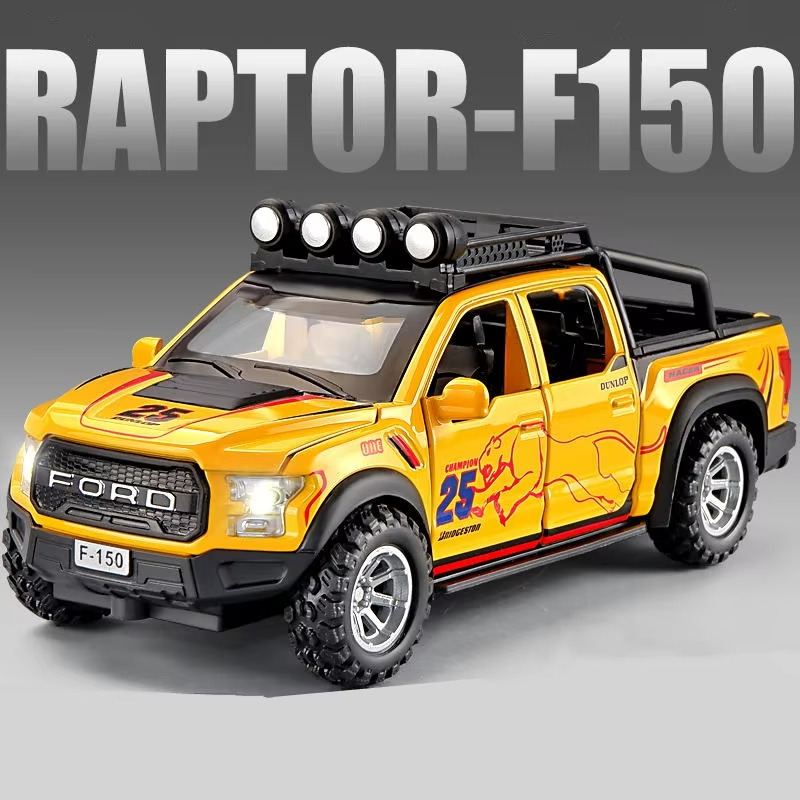 1:32 Ford Raptor F150 Alloy Pickup Car Model - TuffKit