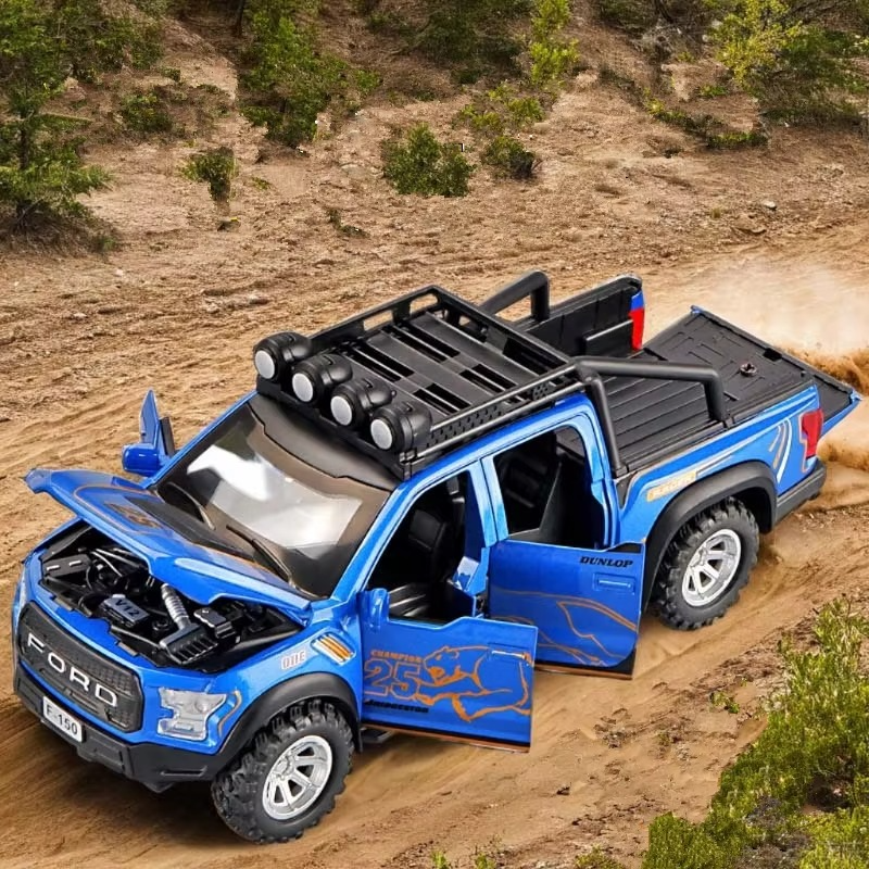 1:32 Ford Raptor F150 Alloy Pickup Car Model - TuffKit