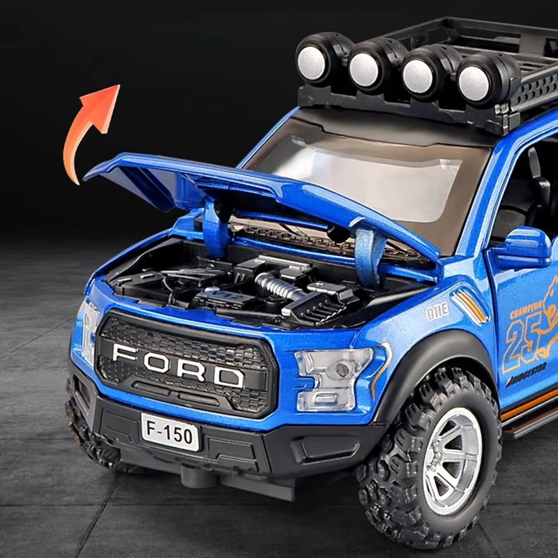 1:32 Ford Raptor F150 Alloy Pickup Car Model - TuffKit