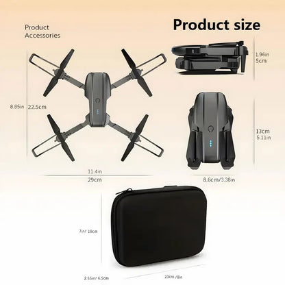 Foldable Remote Control Dual Camera Drone