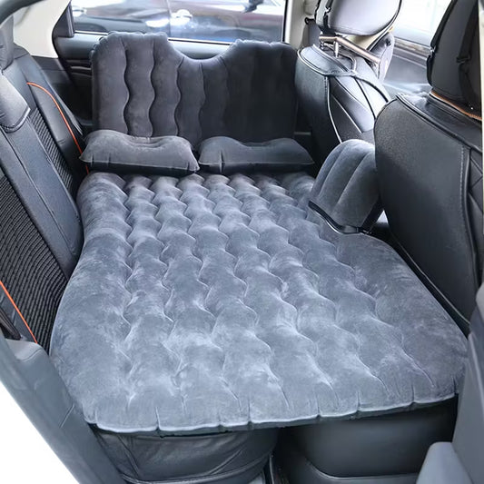 Inflatable Bed Mattress Indoor Outdoor Camping Travel Car Back Air Beds Cushion