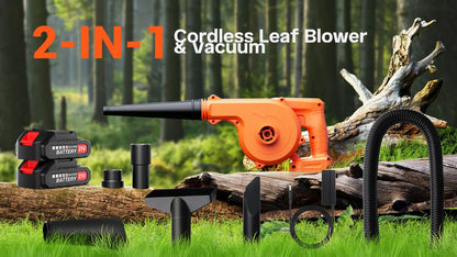Cordless Leaf Blower And Vaccum Cleaner