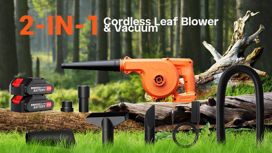 Cordless Leaf Blower And Vaccum Cleaner