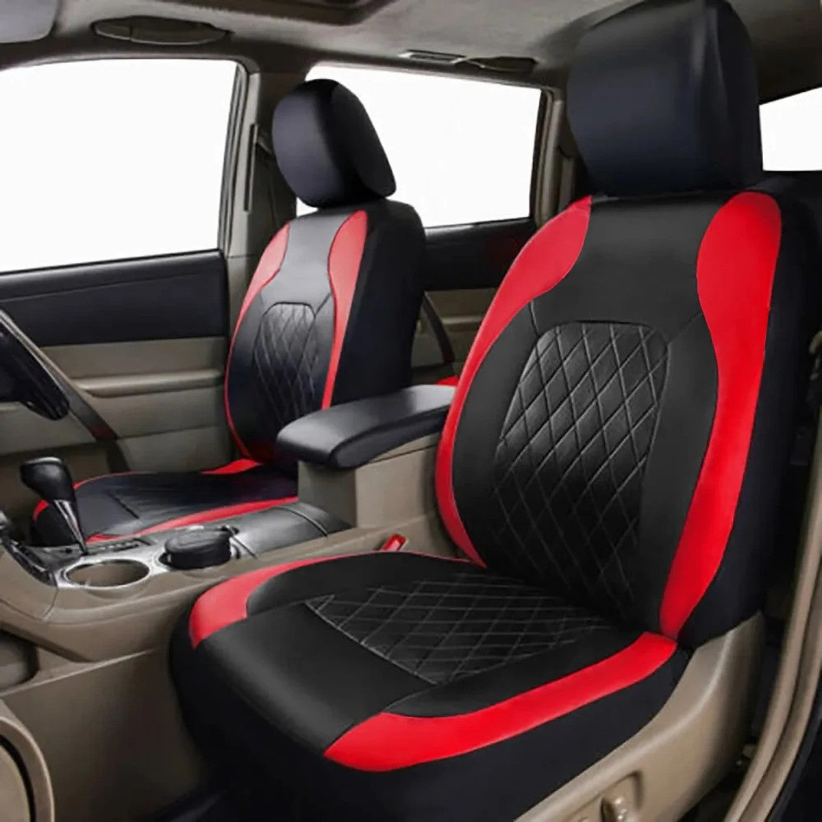 Quited PU Leather Car Seat Cover