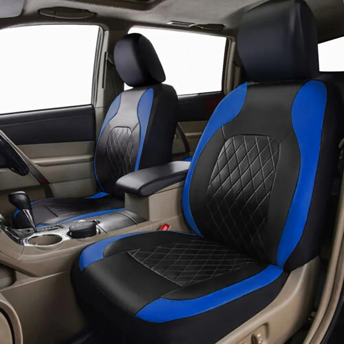 Quited PU Leather Car Seat Cover