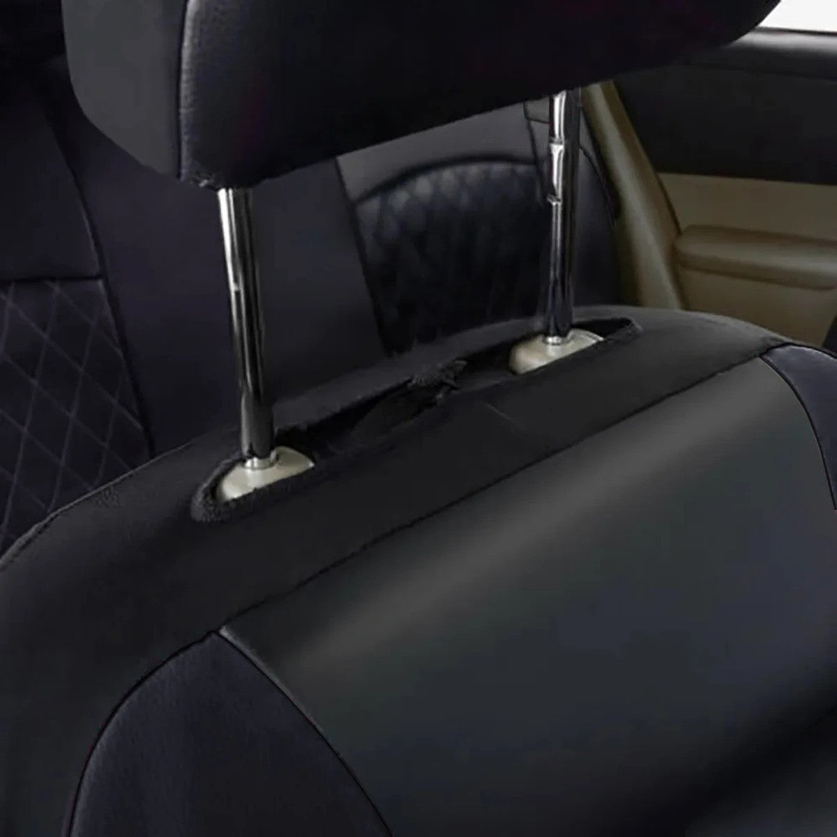 Quited PU Leather Car Seat Cover