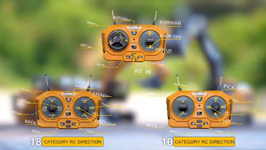 Remote Control Industrial Vehicles Toys