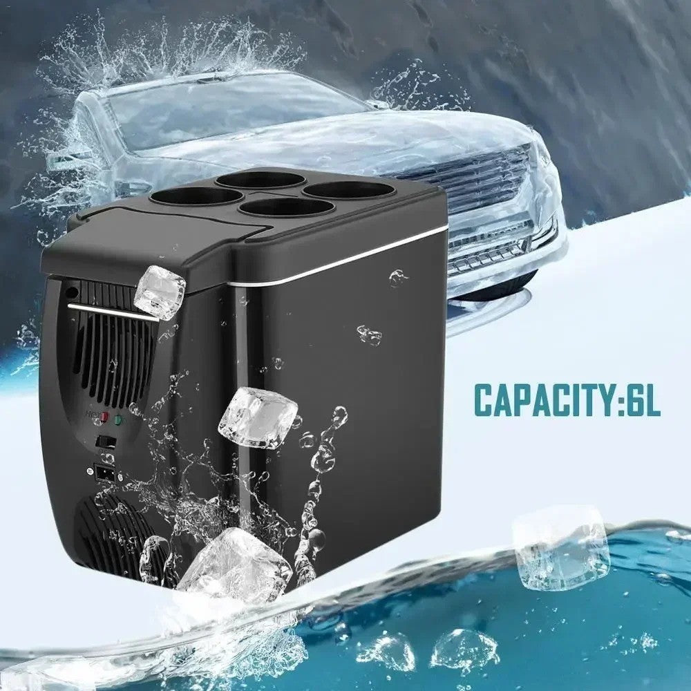 Car Refrigerator Mini Fridge Portable Freezer 12V DC