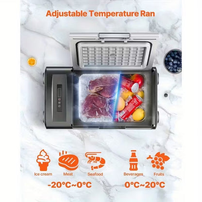 Portable Car Refrigerator Freezer 15L Single Zone Compressor Insulated