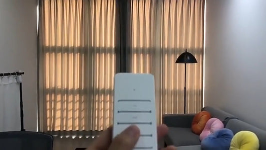 Smart Wifi/Zigbee Electric Curtain Shutter Motor with RF Remote