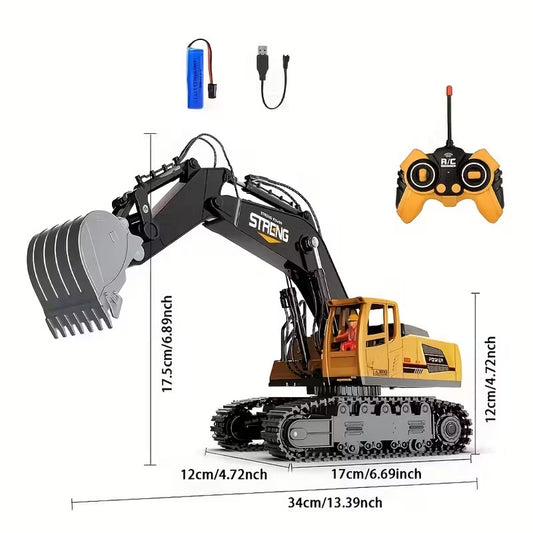 Remote Control Excavator Toy